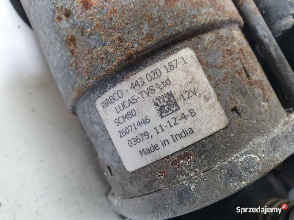 KOMPRESOR ZAWIESZENIA AUDI S8 D4 4H0616005C Części samochodowe Lipno