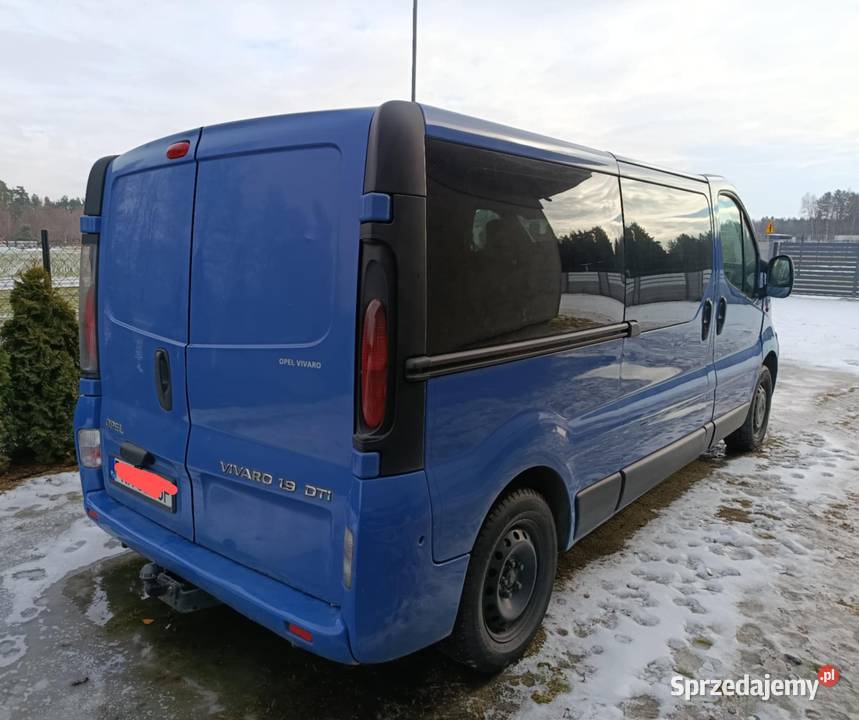 Opel Vivaro Long 9 osobowy nieuszkodzony Sompolno