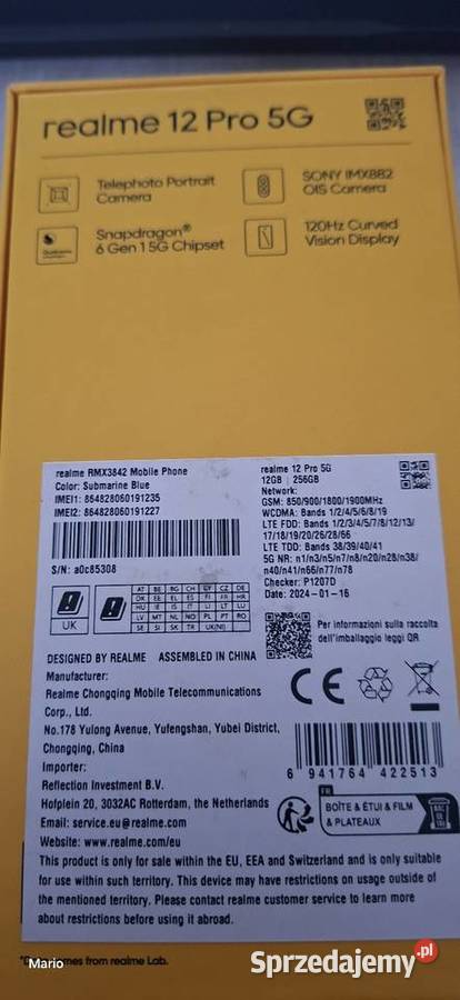 Realme 12 Pro 5g Chorzów