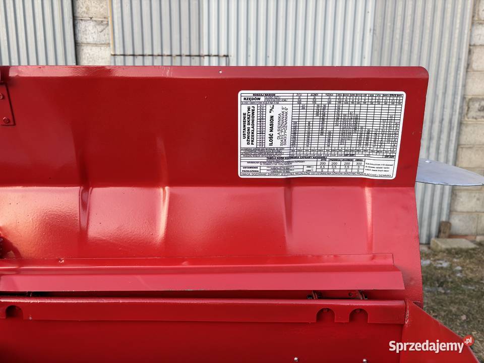 siewnik poznaniak 6 olejowy Turek