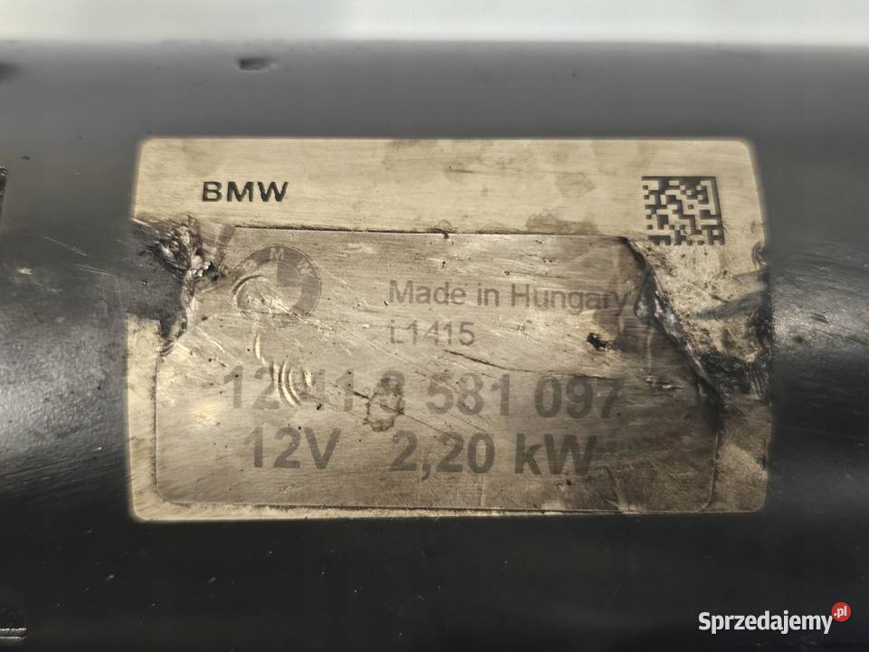 BMW 1 3 5 X3 20 D N47D20A 143 09r rozrusznik świętokrzyskie