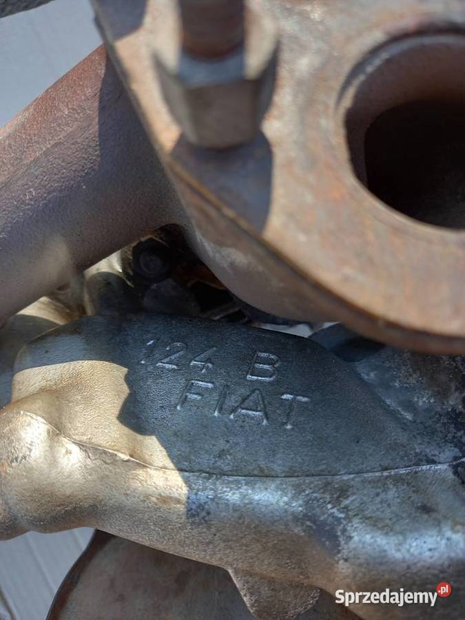 Głowica Fiat 124 kolektor gaźnik Części dolnośląskie Legnica