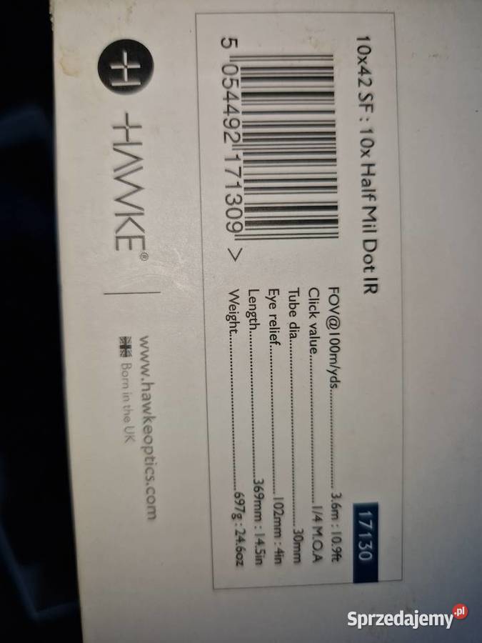 Wiatrówka Air Arms pro sport 45mm z lunetą hawke Sporty strzeleckie i myślistwo Ustrzyki Dolne