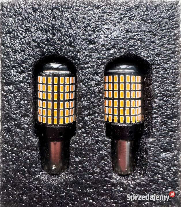 Żarówki P21W led pomarańczowe