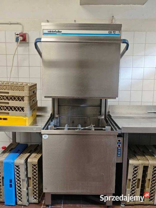 Zmywarka kapturowa Winterhalter GS 72 stoły i Góra