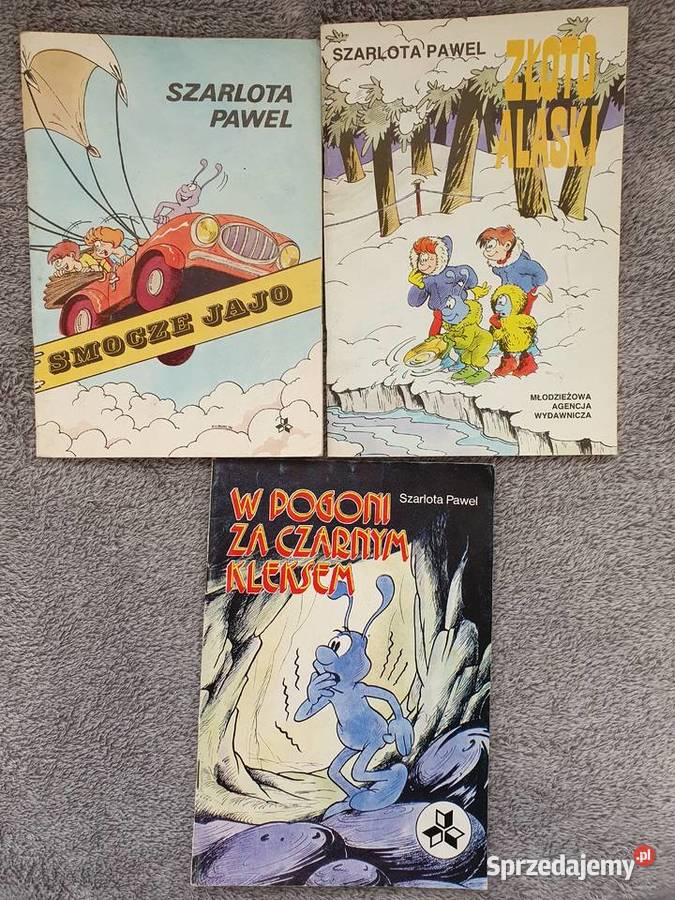 Kleks Szarlota PaWEL zestaw 3 komiksów wydanie 2 Komiksy pomorskie