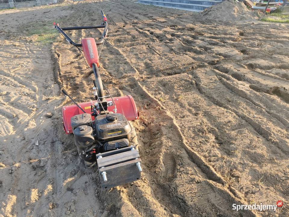 Wynajem sprzętu zagęszczarka glebogryzarka Lniano