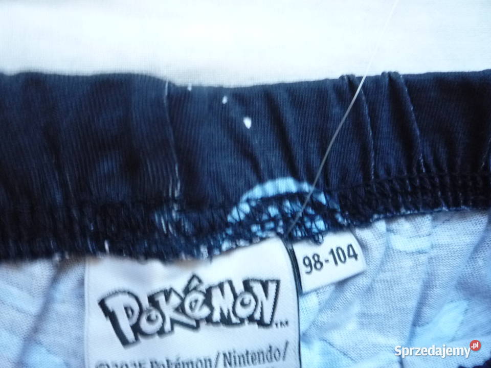 Nowa Piżama 98104 Granatowa dwuczęściowa Pokemon kolorowy Szczecin