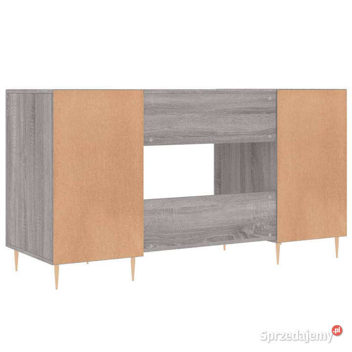 Biurko szary dąb sonoma 140x50x75 materiał sprzedam