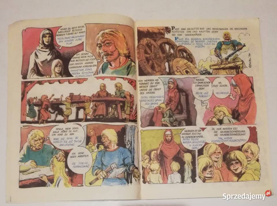 Komiks PRL O piaście Kołodzieju stan Warszawa sprzedam