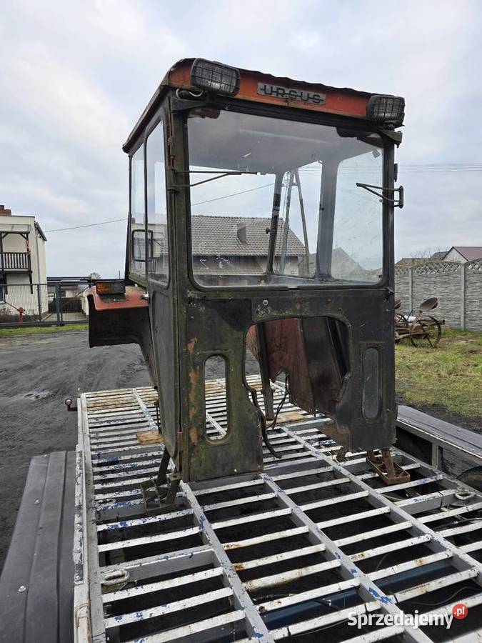 Kabina Ursus C360 z błotnikami Kunów Naglak wielkopolskie Bukówiec Górny