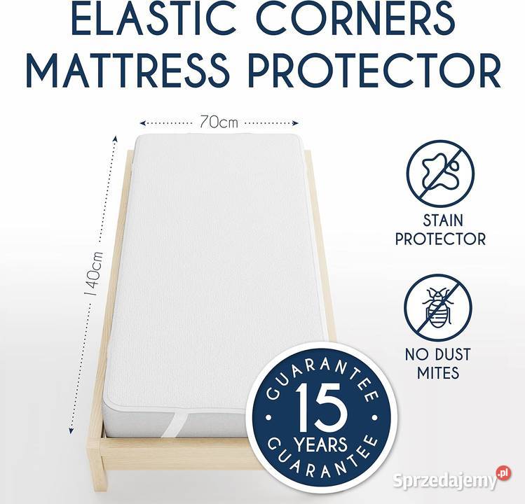 Wodoodporny Ochraniacz na materac Dreamzie Pościel i kocyki Dla Dziecka śląskie Szczerbice