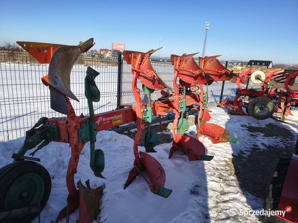 Pług obrotowy kverneland LB100 4 skibowy Kielce