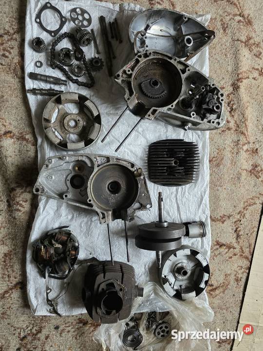 BIAŁY KRUK Silnik WSK 125 fabrycznie nowy NOS