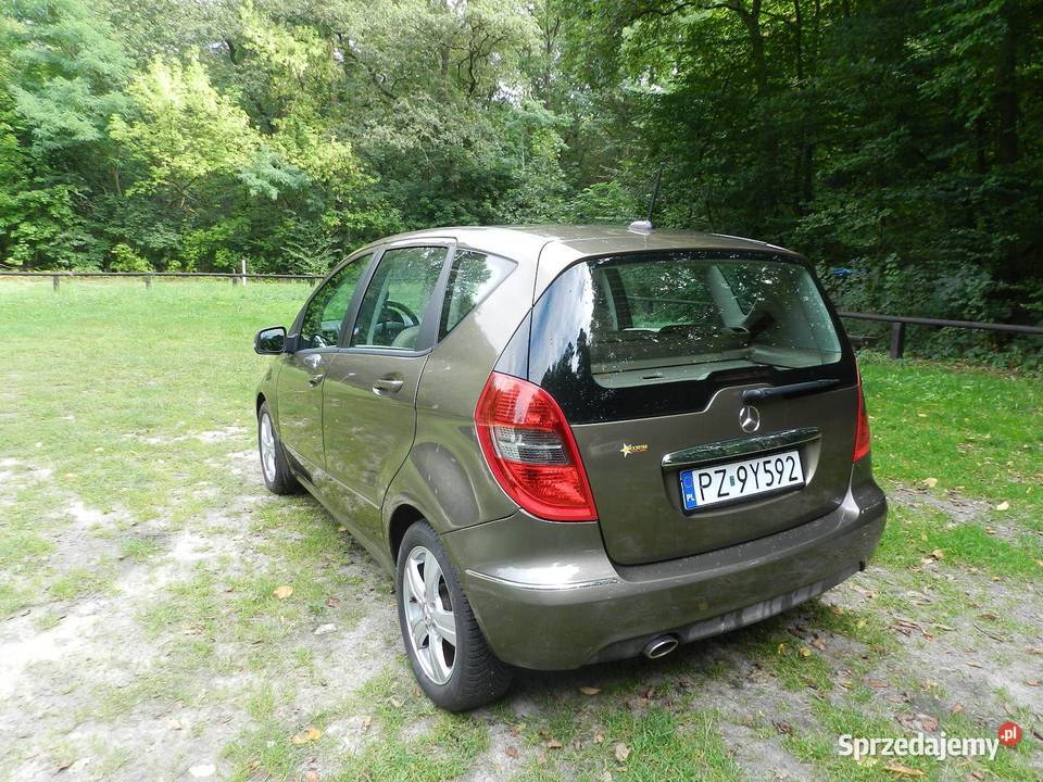 MercedesBenz Klasa A W169 śliczny AUTOMAT podgrzewane fotele wielkopolskie Puszczykowo