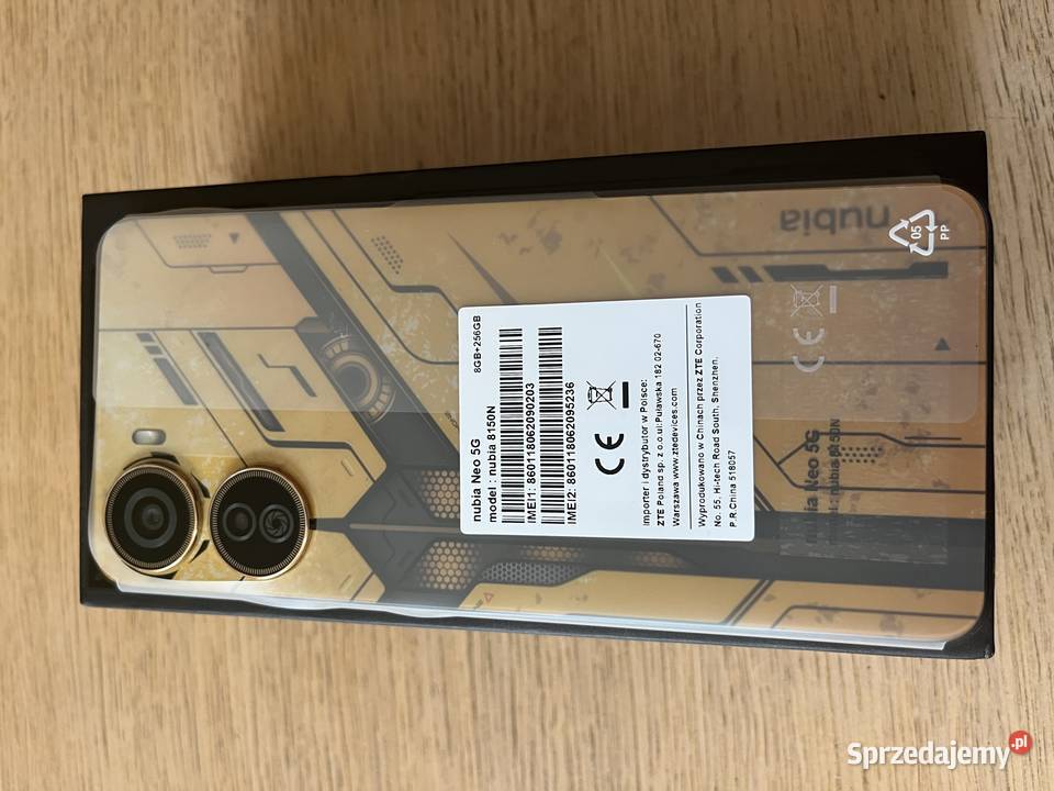 Nowy ZTE Nubia Neo 5G ZTE