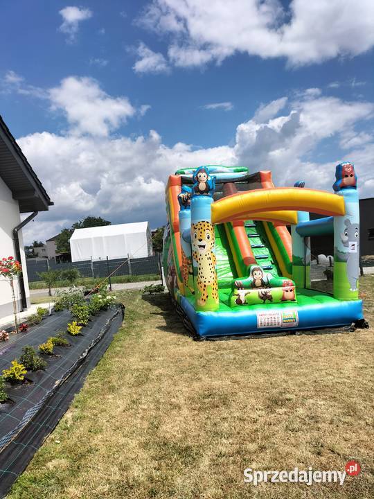 Wynajem Dmuchańca Duża Zjeżdżalnia 7x4x6 m Super Rybnik