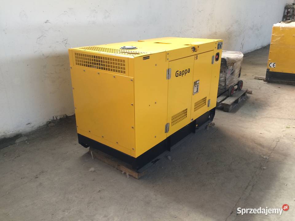 agregaty prądotwórcze marki GAPPA 15 kW 20 kW 30 Pierzchnia