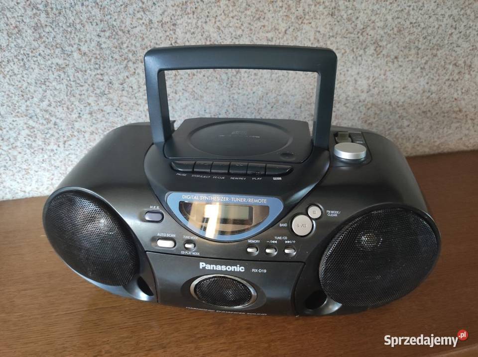 Radiomagnetofon PANASONIC RXD19 kultowy vintage świętokrzyskie Kielce