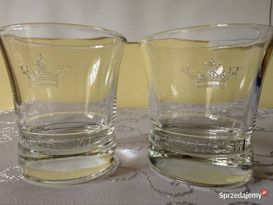 Szklanki do Wódki Drinków Sobieski Vintage Grube przezroczysty Czerwionka-Leszczyny