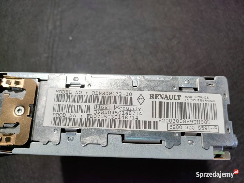 RENAULT RADIO Megane ll Scenic ll wielkopolskie Swarzędz