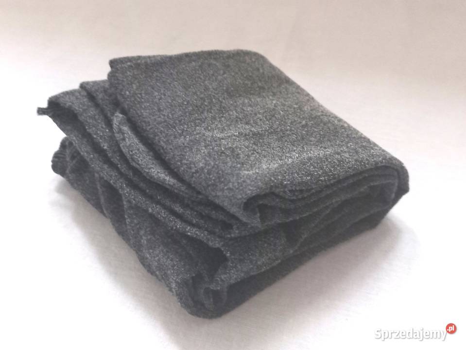 szare Rajstopy srebrne Grube r 3840 melanż NOWE Białystok