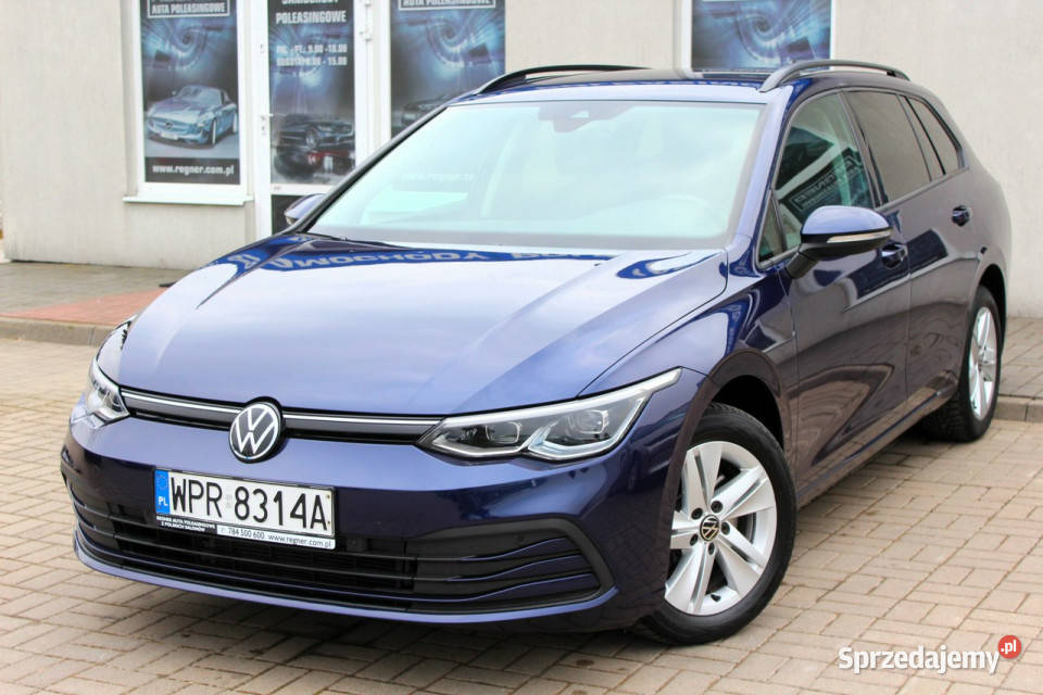 Volkswagen Golf Variant SalonPL FV23 20TDI 1WŁ łopatki zmiany biegów Sokołów