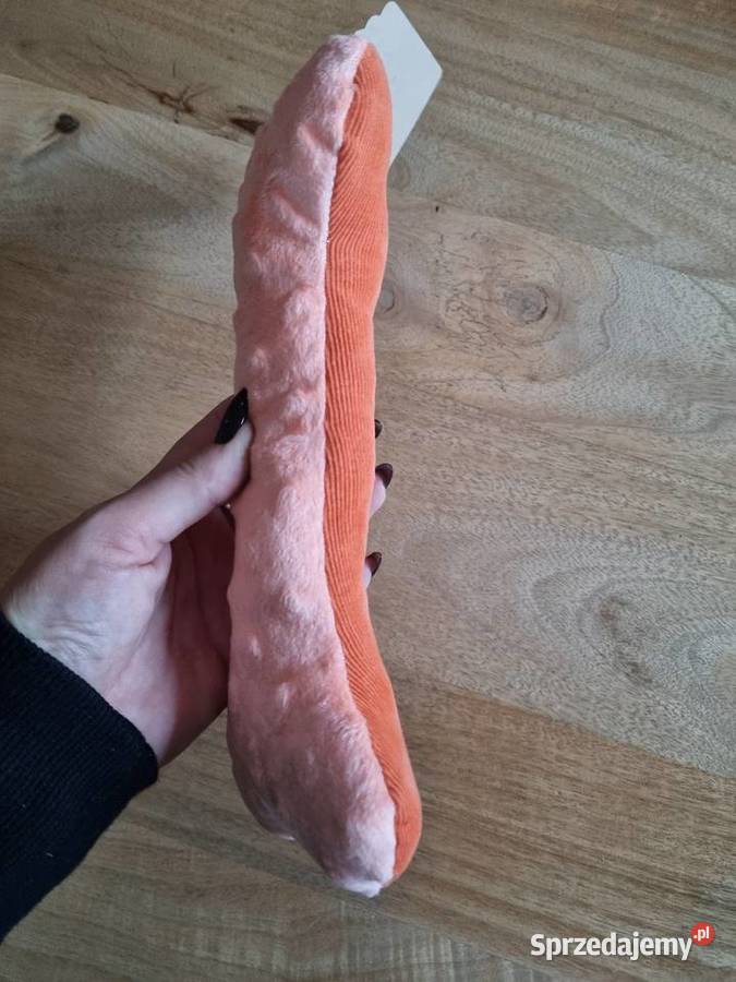 Dwukolorowa zabawka z piszczałką pieska Nowa