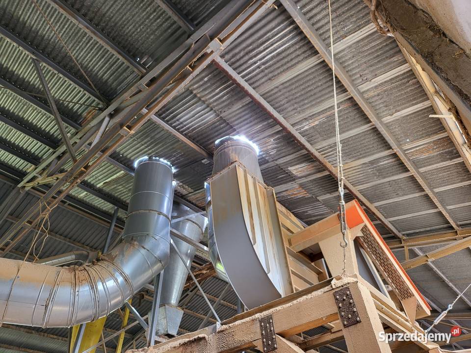 Kompletna linia instalacja odciągu TROCIN Zielona Góra