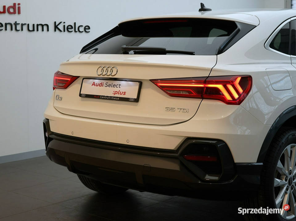 Audi Q3 Sportback 35TDI 150 VirtualPlus Tempomat asystent pasa ruchu Kielce