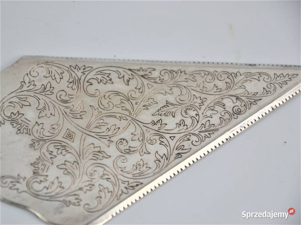 Łopatka do tortu Vintage SilverPlated Italy Warszawa