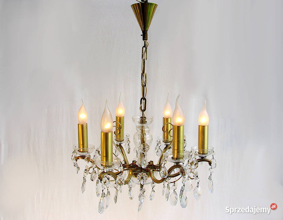 Żyrandol Kryształki Maria Teresa Szczecinek