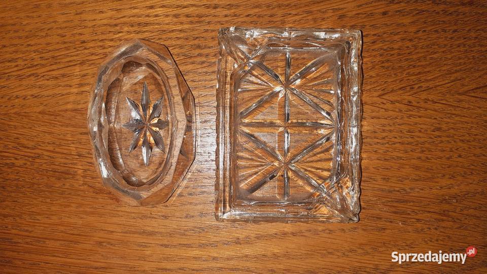 Kryształowe popielniczki 2 Warszawa