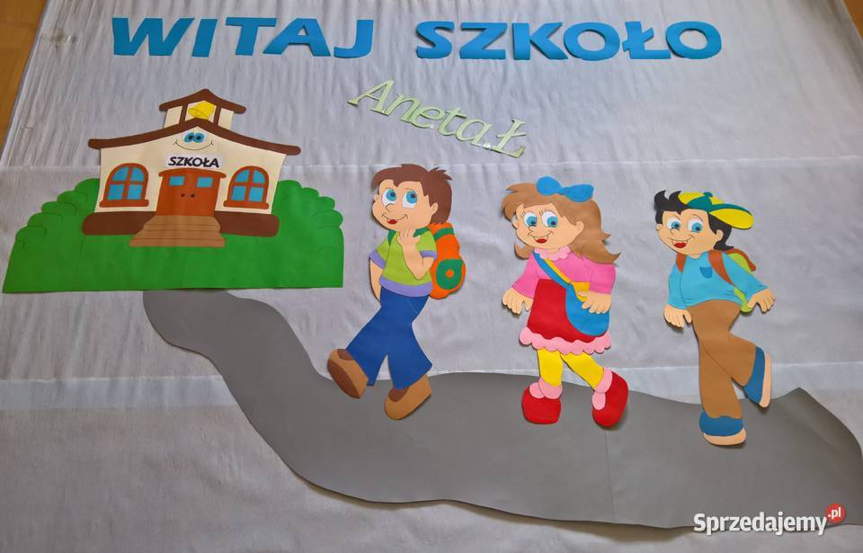 Dekoracje na rozpoczęcie roku szkolnego z Ryki