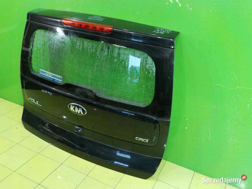 KIA SOUL II 16 CRDI 15r 5D klapa tyl Suków