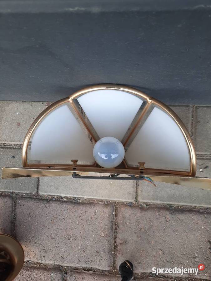 Lampa żyrandol kpl z kinkietem dolnośląskie Jelenia Góra