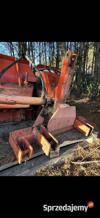 Hydrauliczny pług śnieżny V łódzkie Podskarbice Szlacheckie