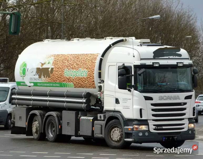 Silos beczka do przewozu pelletu sruty paszy sprzedam