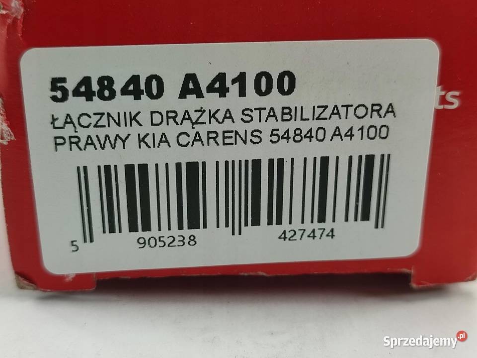 ŁĄCZNIK DRĄŻKA STABILIZATORA PRAWY KIA CARENS IV Motoryzacja