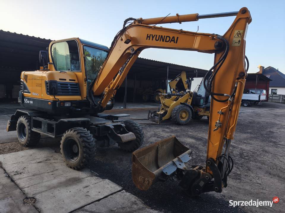 Koparka kołowa Hyundai 55 W 900 mtg krajowa
