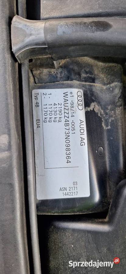 Audi A6 C5 30 LPG Quattro nawigacja Kozy
