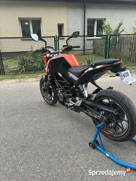 KTM duke 125 abs naked mazowieckie