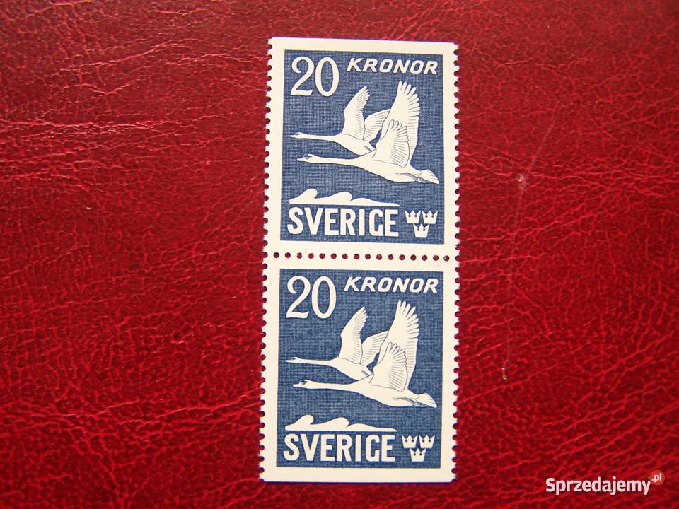 Szwecja 1942 MNH Mi 290AB Fauna Ptaki Tychy