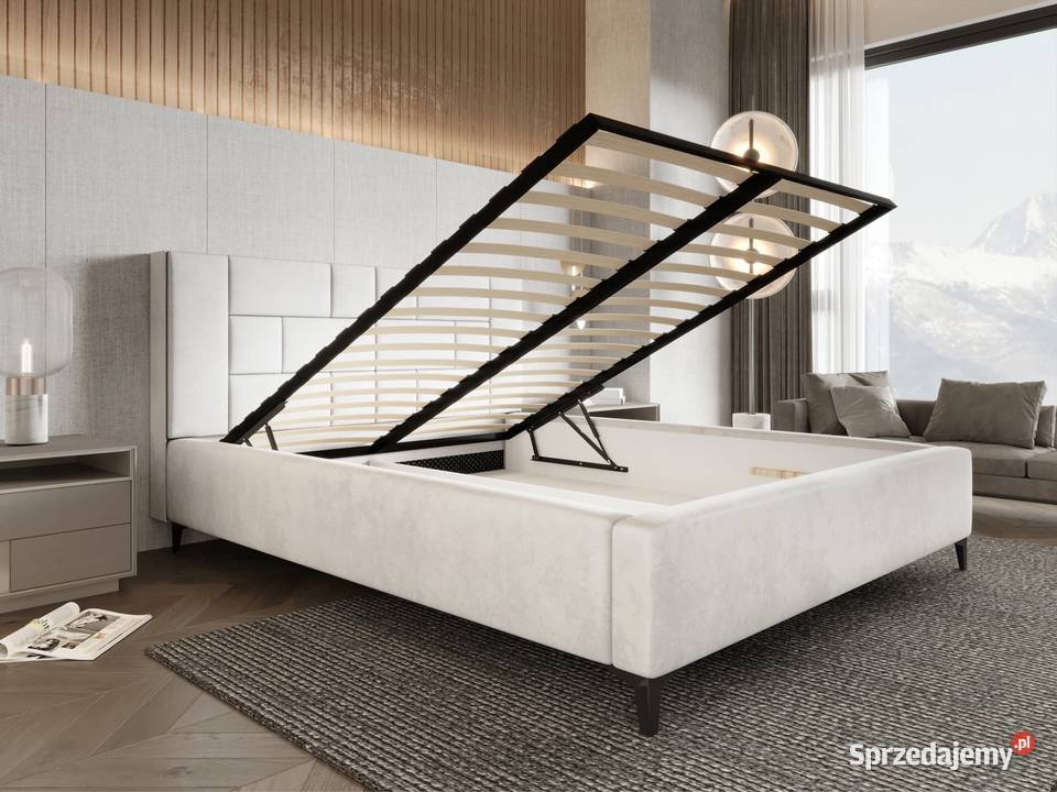 Łóżko sypialniane LINEA 200x200 Meble Wrocław