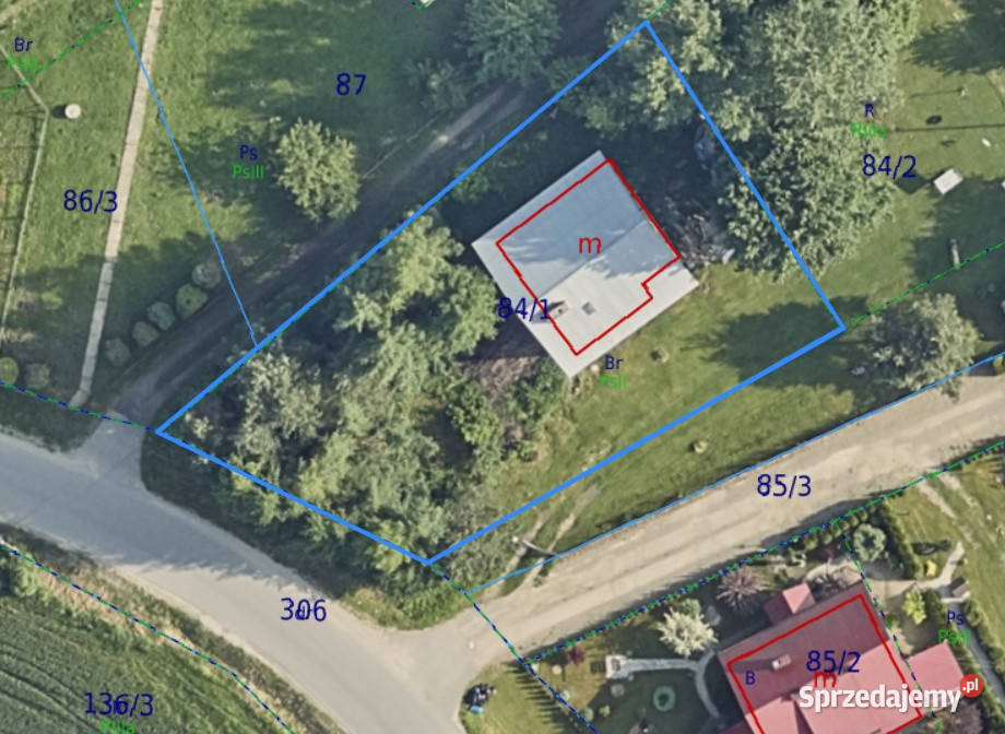 Sprzedam dom w stanie surowym zamkniętym wolnostojący Klęczany