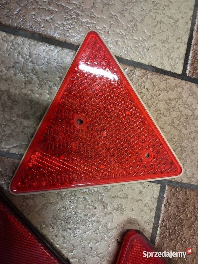 Odblaski trójkaty 5sztuk Annopol sprzedam