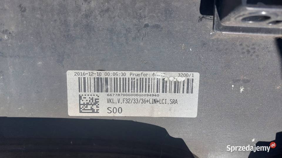 BMW F32 F33 F36 LIFT LCI ZDERZAK PRZÓD PRZEDNI Wejherowo sprzedam