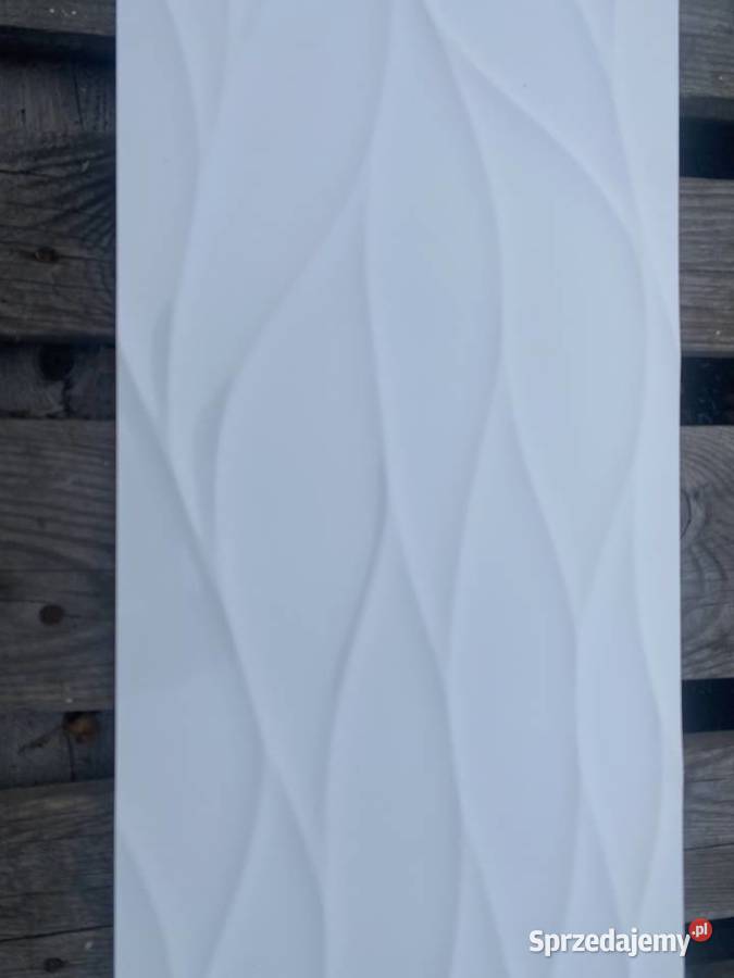 Glazura płytka ścienna fluctus blanco str Wykończenie Reguły