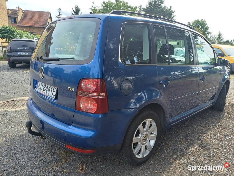 VW Touran LIFT 19 TDI 105 2009r klima Webasto