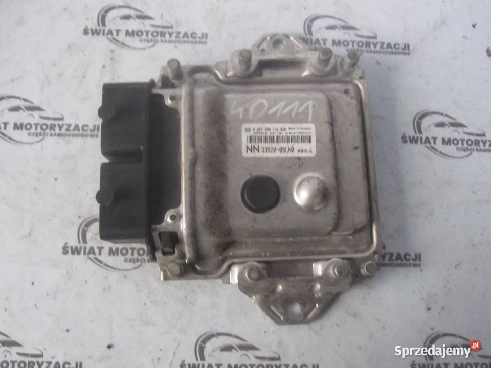 OPEL AGILA 10 komputer sterownik silnika